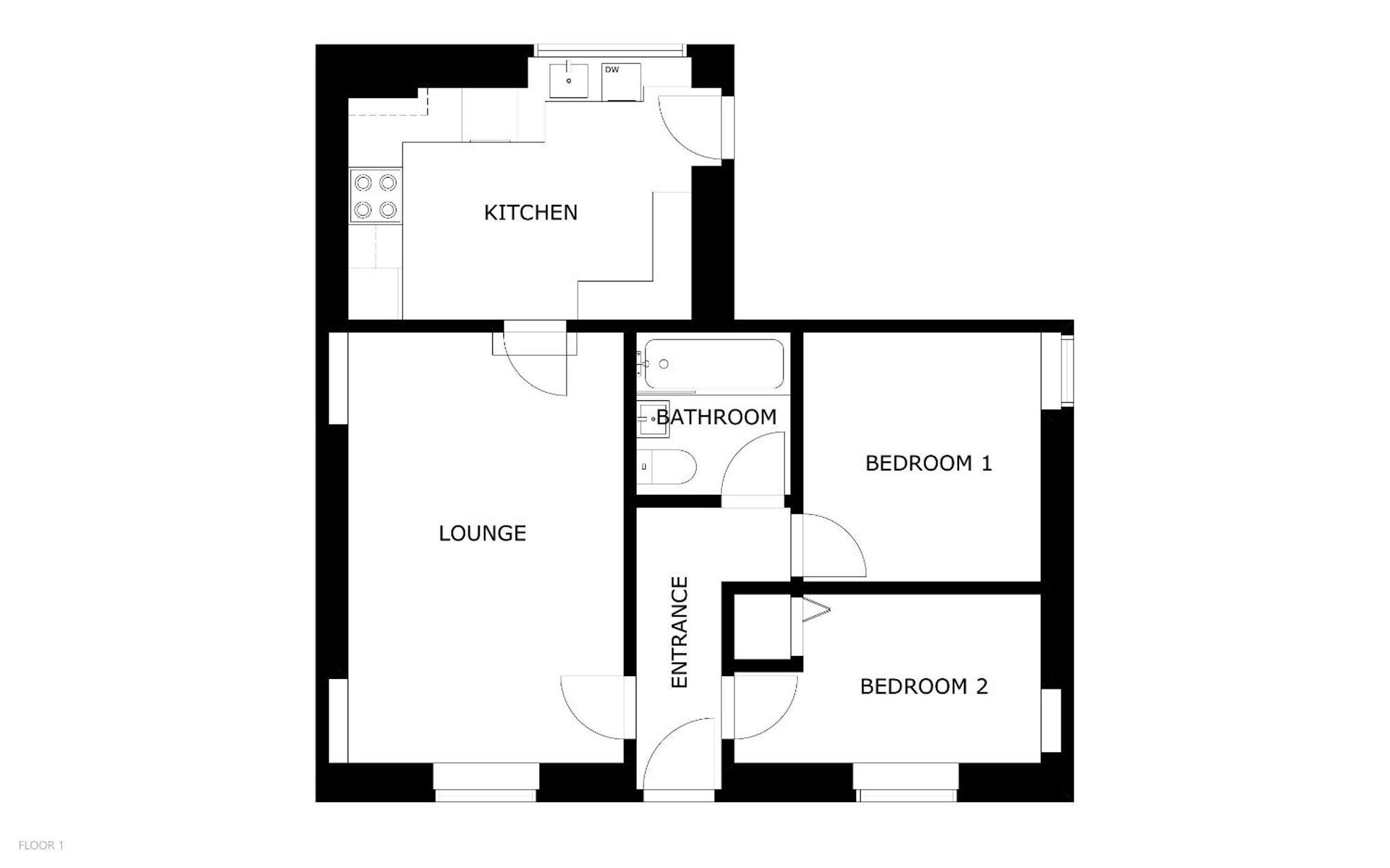 Auld Fishers Catch- Homely Apartment Near The Sea 앤스투루더 외부 사진